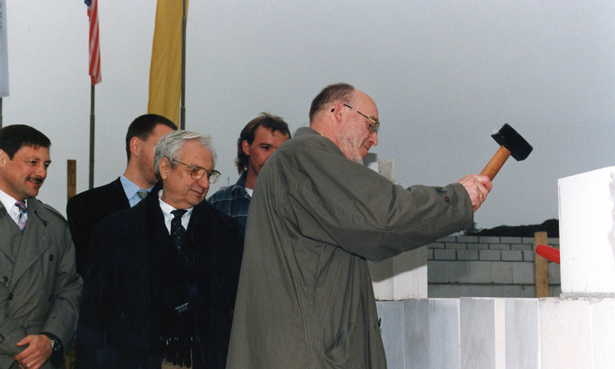 Grundsteinlegung Grundsteinlegung