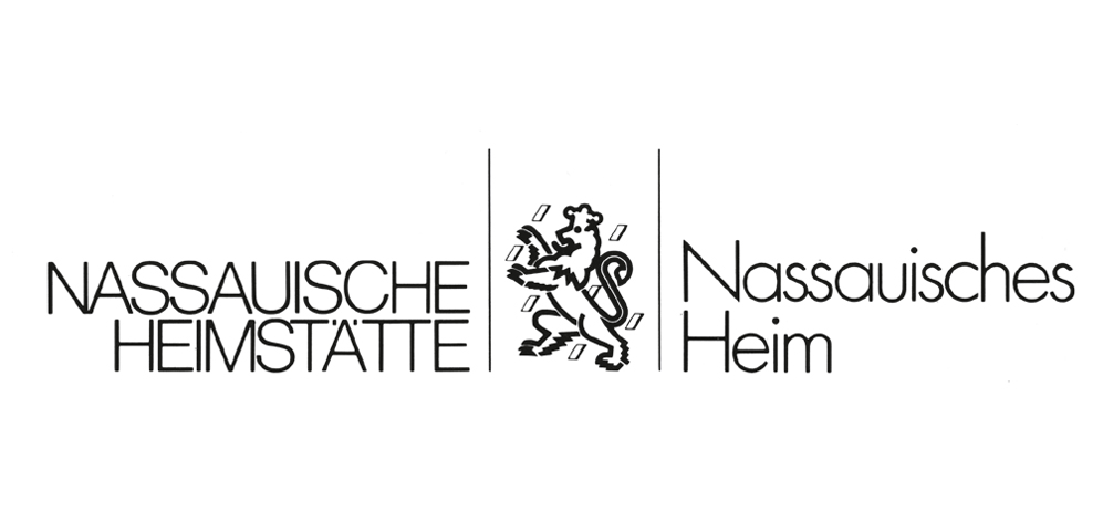 Markenhistorie Im Zuge der Fusion der Nassauischen Heimstätte mit ihrer Tochter Nassauisches Heim entsteht 1990 ein Interimslogo. Foto: NHW Archiv